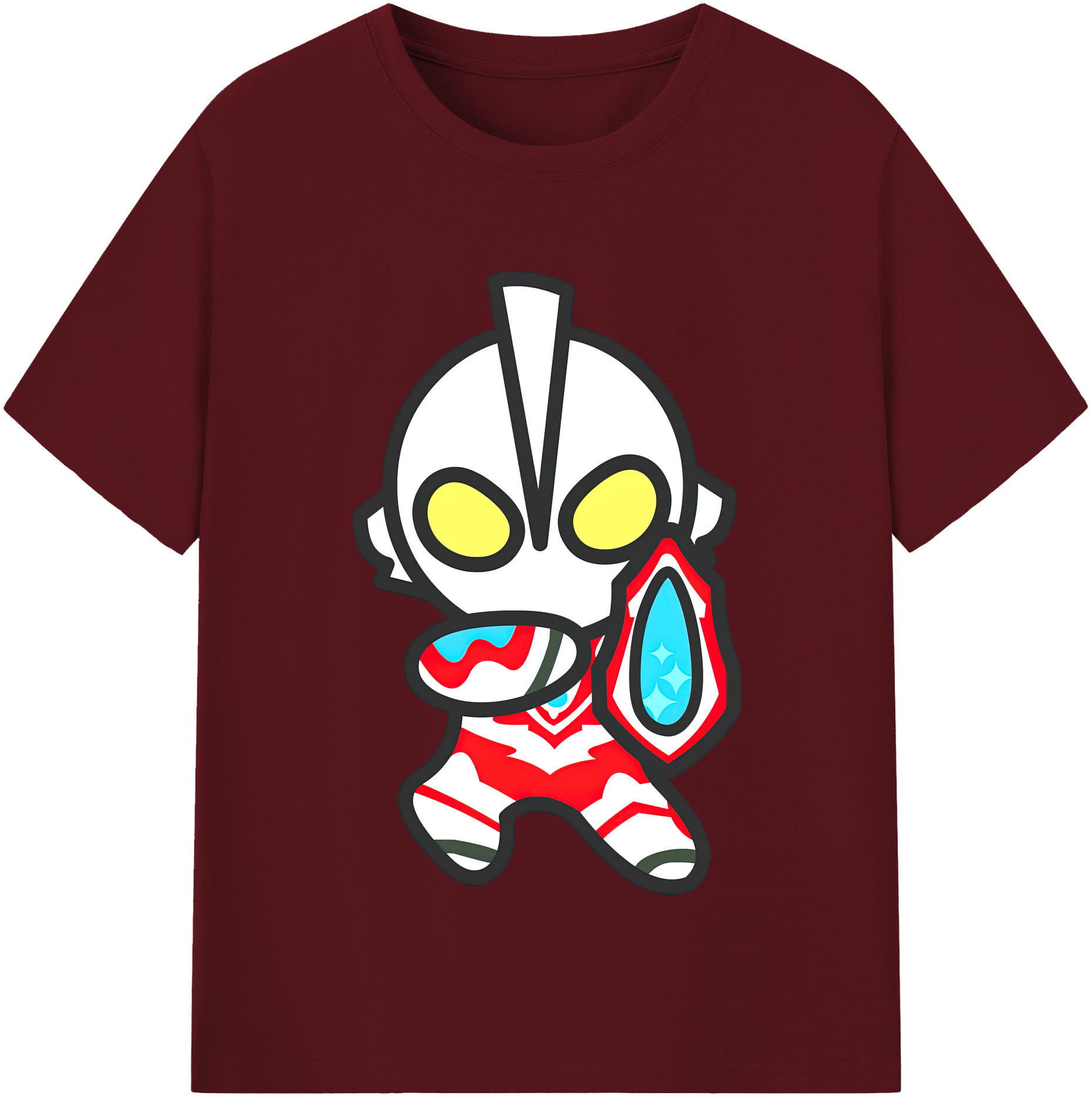 （画像用） ウルトラマン Ultraman 綿100％半袖Tシャツ（フロントプリント）